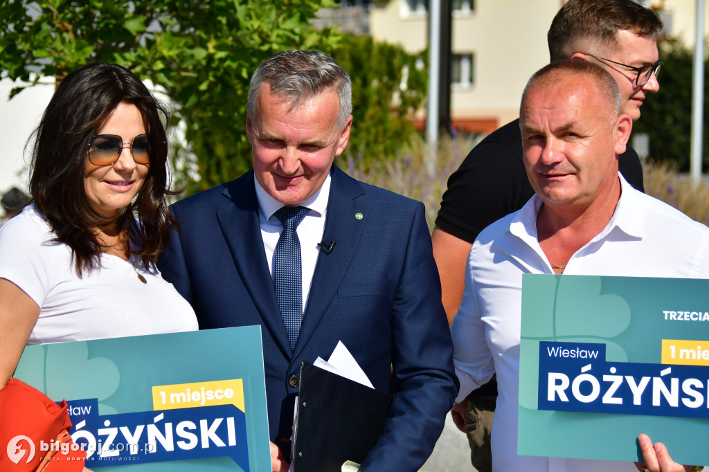 Wiesław Różyński zainugurował swoją kampanię wyborczą