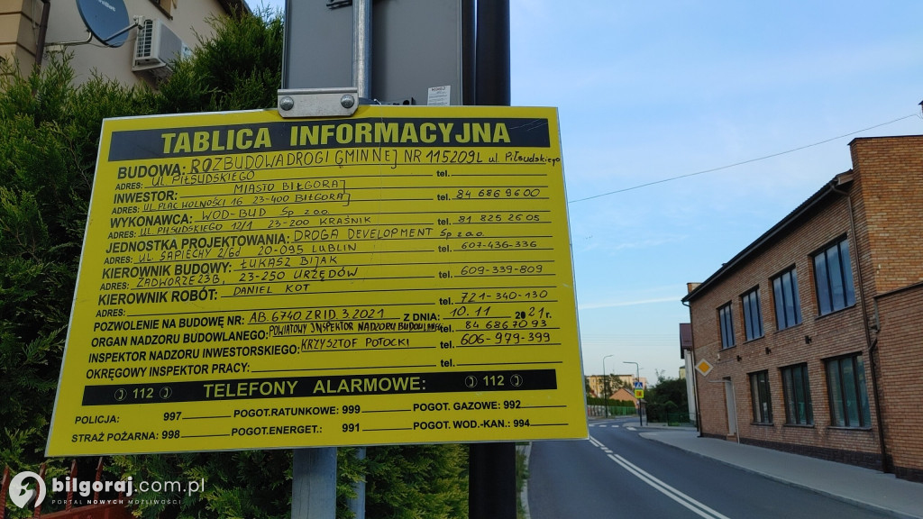Prace są na ukończeniu. Tak wygląda ulica Piłsudskiego i Narutowicza