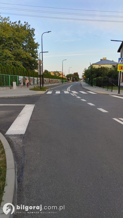 Prace są na ukończeniu. Tak wygląda ulica Piłsudskiego i Narutowicza
