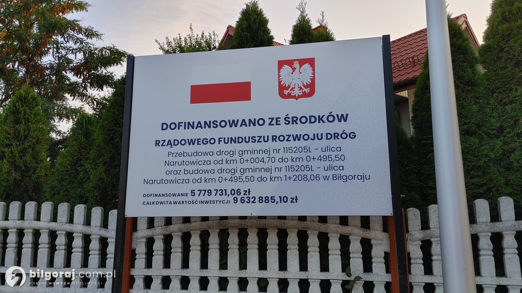 Prace są na ukończeniu. Tak wygląda ulica Piłsudskiego i Narutowicza