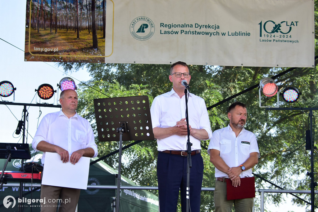 Wielkie święto w Lipinach. Nadleśnictwo Biłgoraj obchodziło 100-lecie Lasów Państwowych