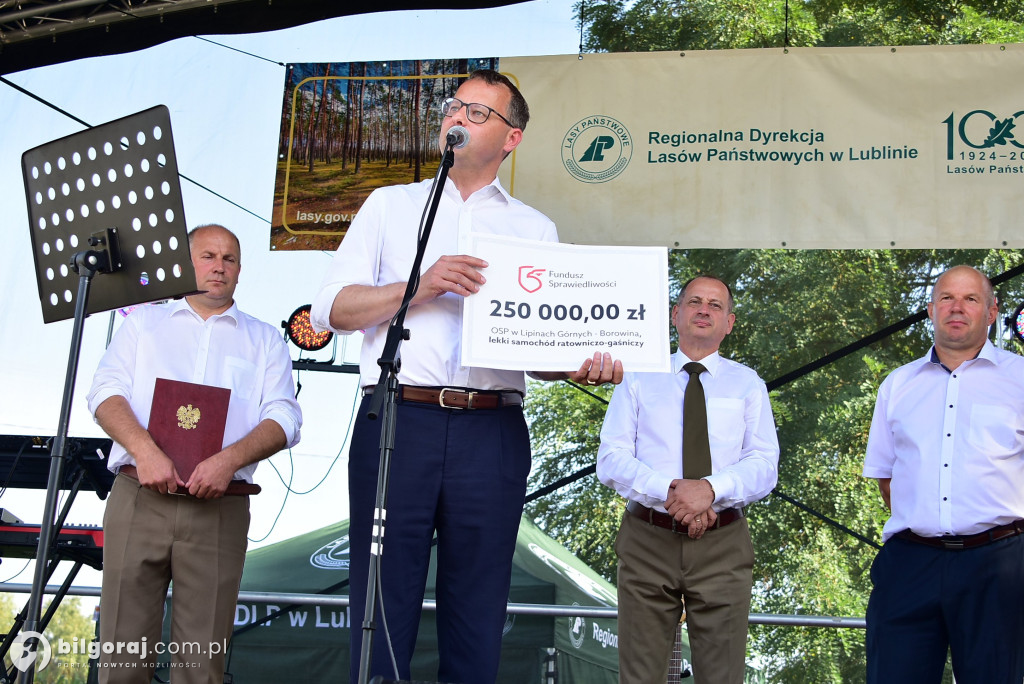 Wielkie święto w Lipinach. Nadleśnictwo Biłgoraj obchodziło 100-lecie Lasów Państwowych