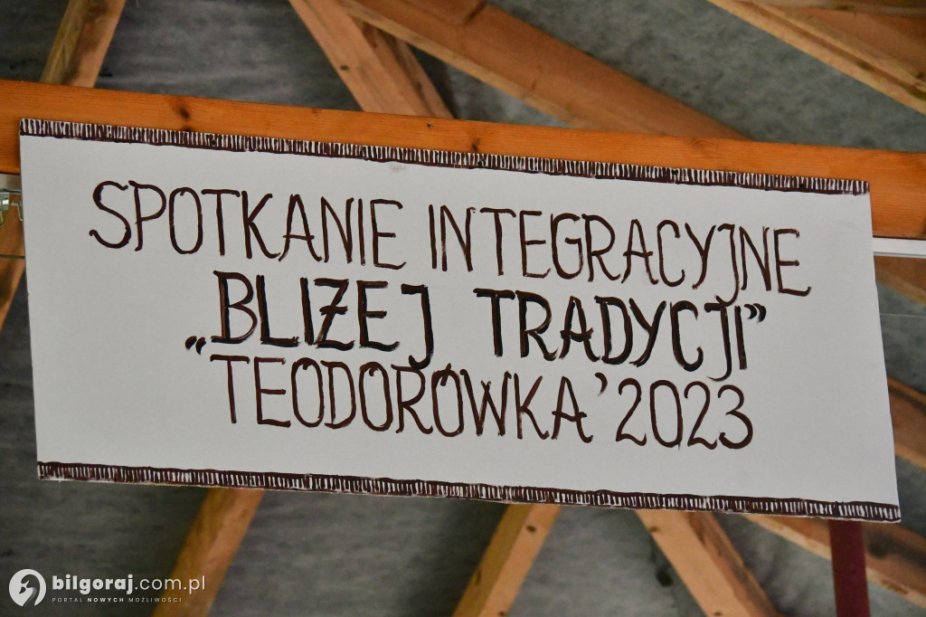 Bliżej tradycji czyli spotkanie integracyjne w DPS w Teodorówce