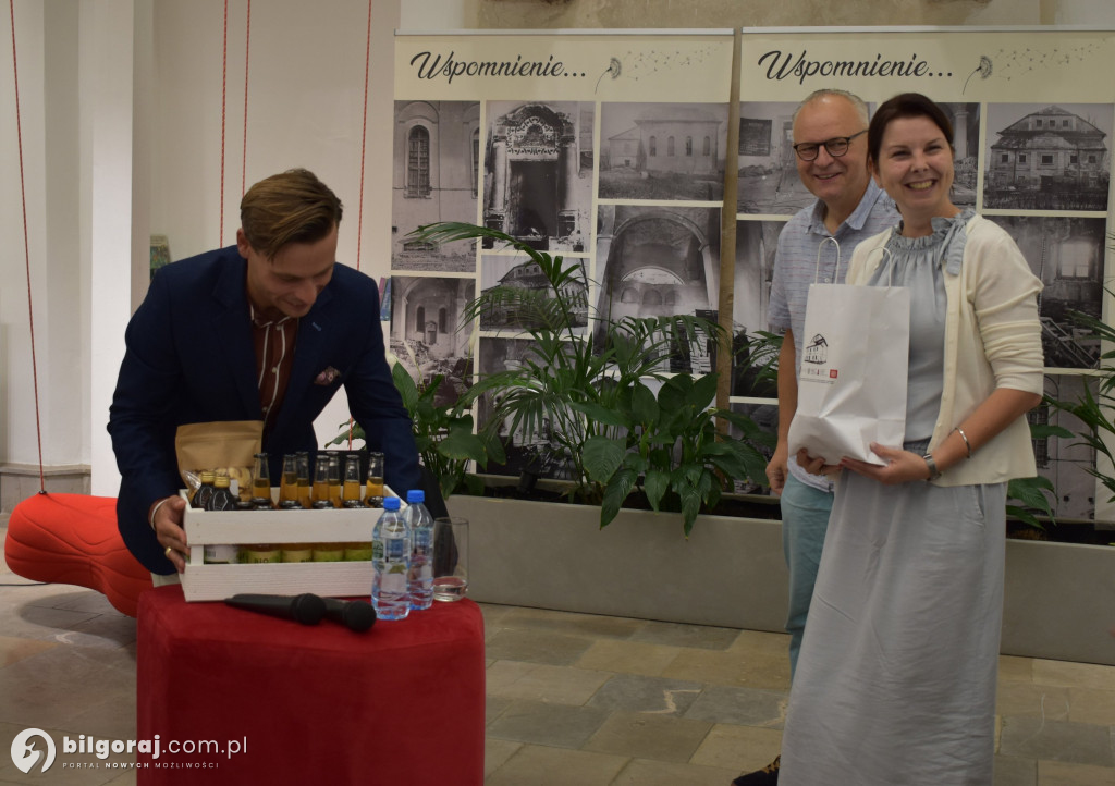 Max Czornyj w tarnogrodzkiej Bibliotece