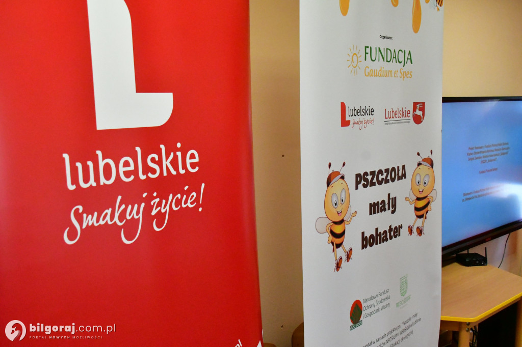 Pszczoła - mały bohater. Akcja w biłgorajskich przedszkolach