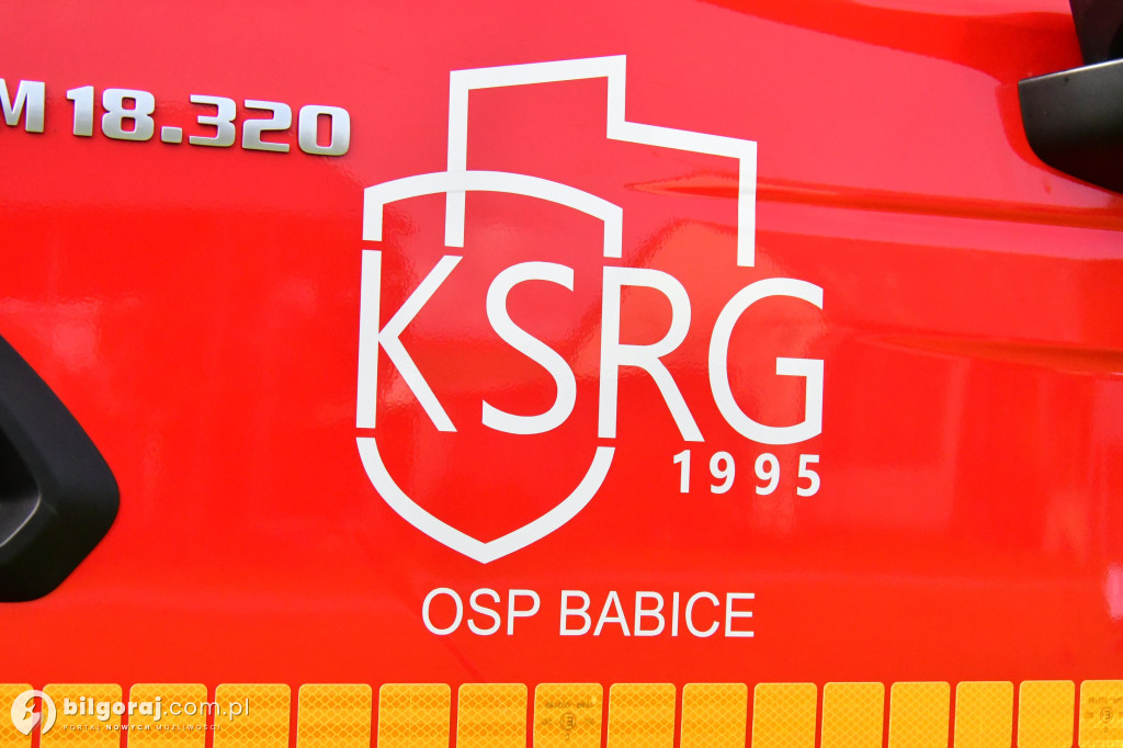 Nowy wóz bojowy trafił do OSP Babice. To auto za ponad 1,2 mln zł