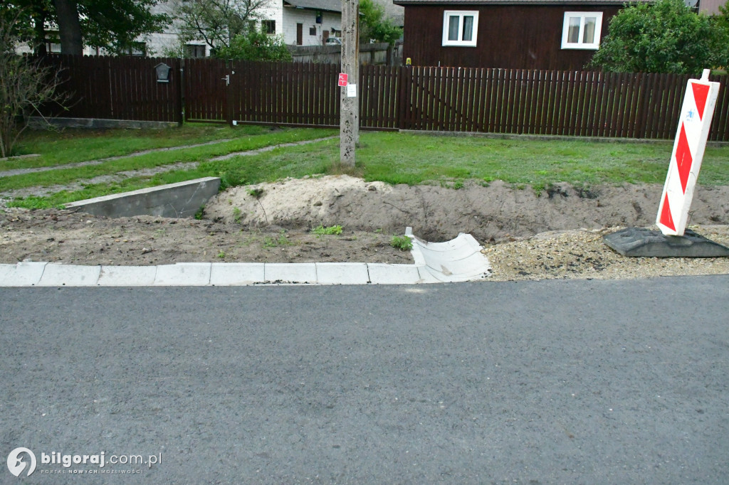 Tak obecnie wygląda droga Sól - Bidaczów. Prace są na ukończeniu