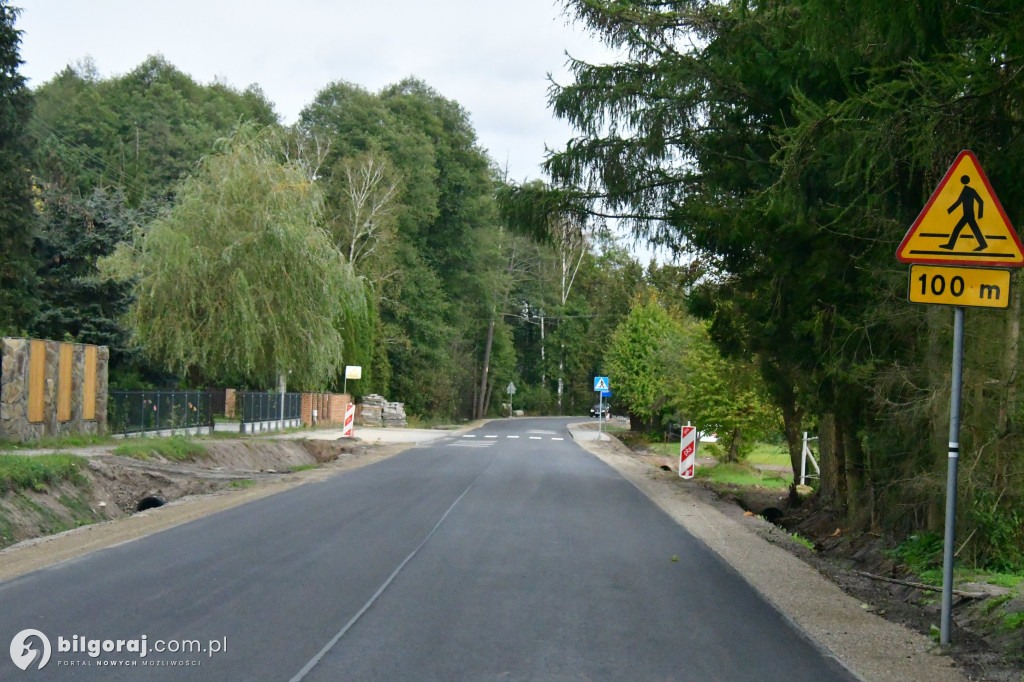 Tak obecnie wygląda droga Sól - Bidaczów. Prace są na ukończeniu