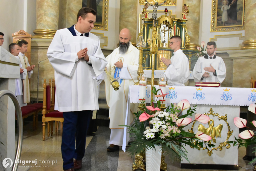 Niezwykła procesja w biłgorajskim sanktuarium