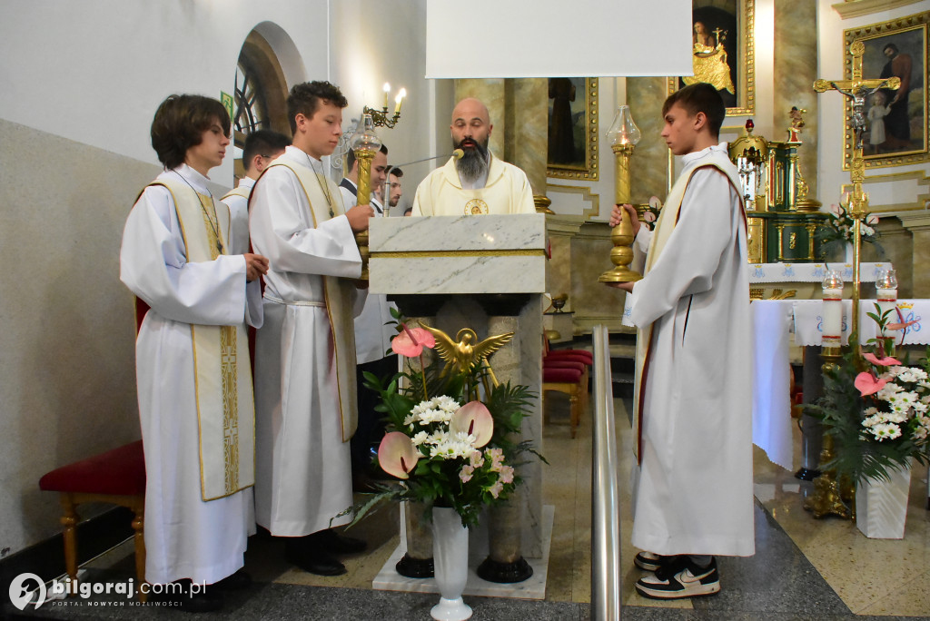 Niezwykła procesja w biłgorajskim sanktuarium