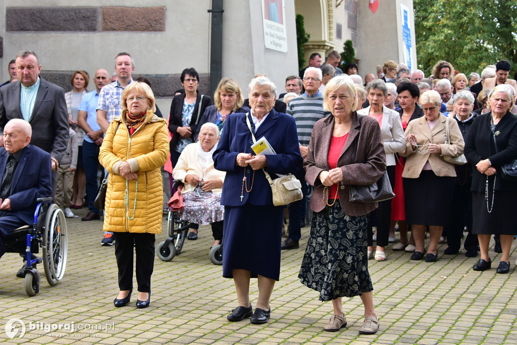 Niezwykła procesja w biłgorajskim sanktuarium