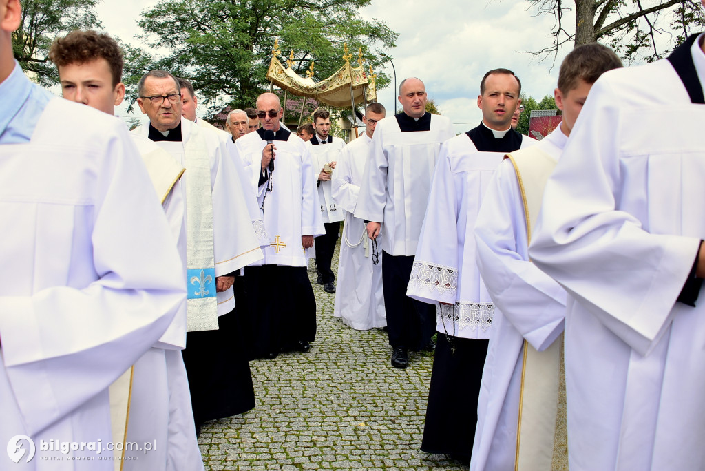 Niezwykła procesja w biłgorajskim sanktuarium