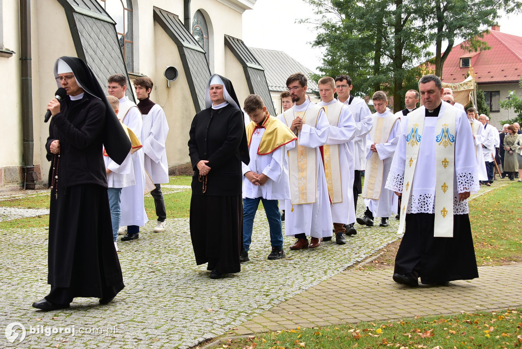 Niezwykła procesja w biłgorajskim sanktuarium