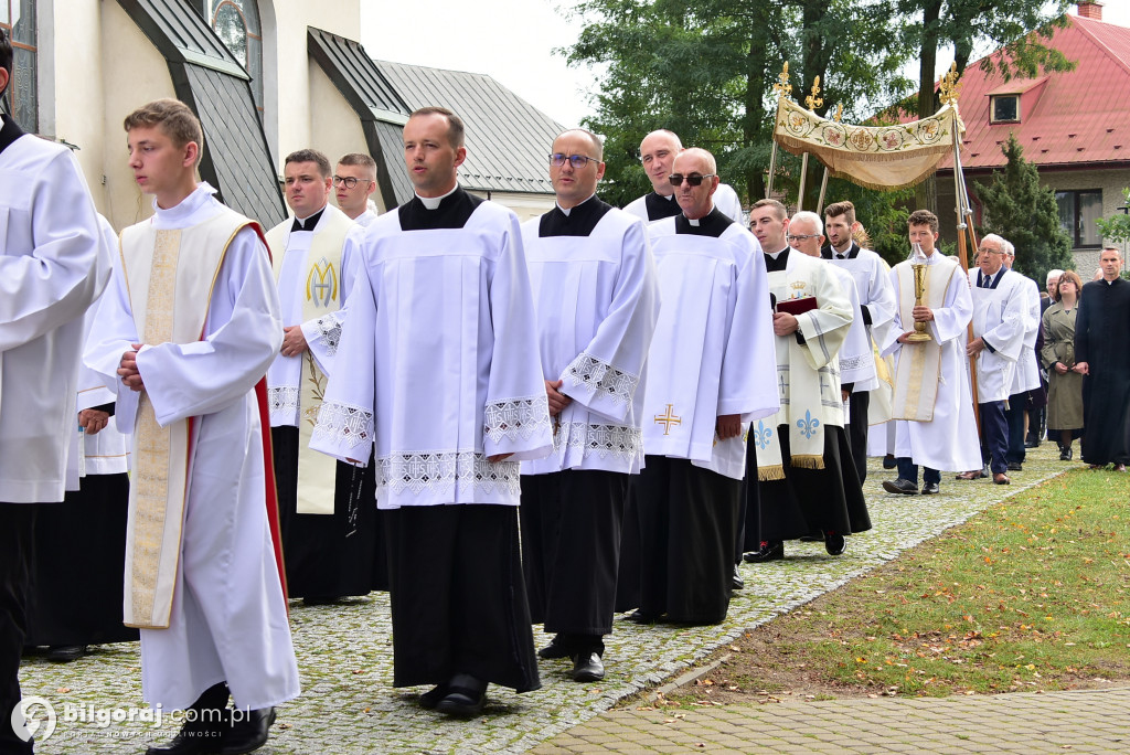 Niezwykła procesja w biłgorajskim sanktuarium