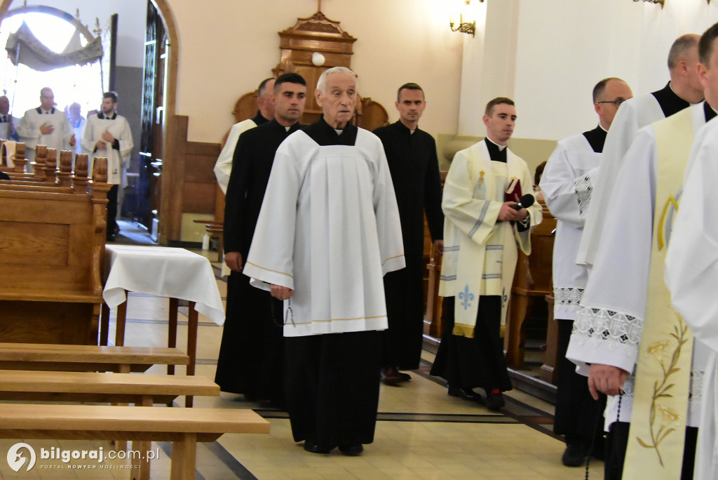 Niezwykła procesja w biłgorajskim sanktuarium