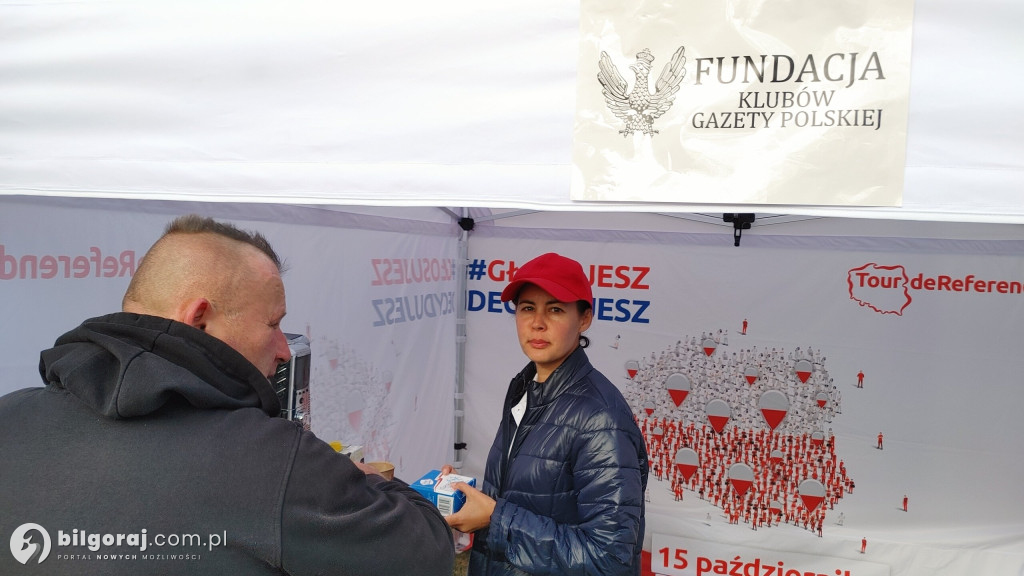 Biłgoraj. Eksperci akcji „Tour de Referendum” odwiedzili miasto