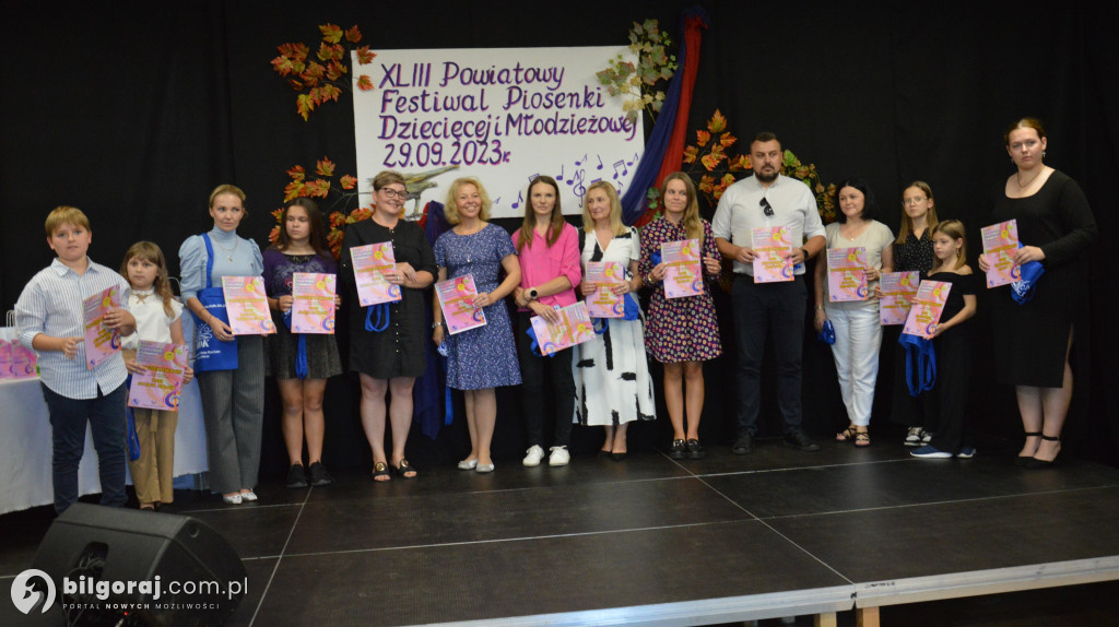 XLIII Festiwal Piosenki Dziecięcej i Młodzieżowej