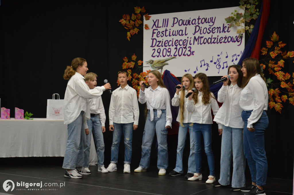 XLIII Festiwal Piosenki Dziecięcej i Młodzieżowej