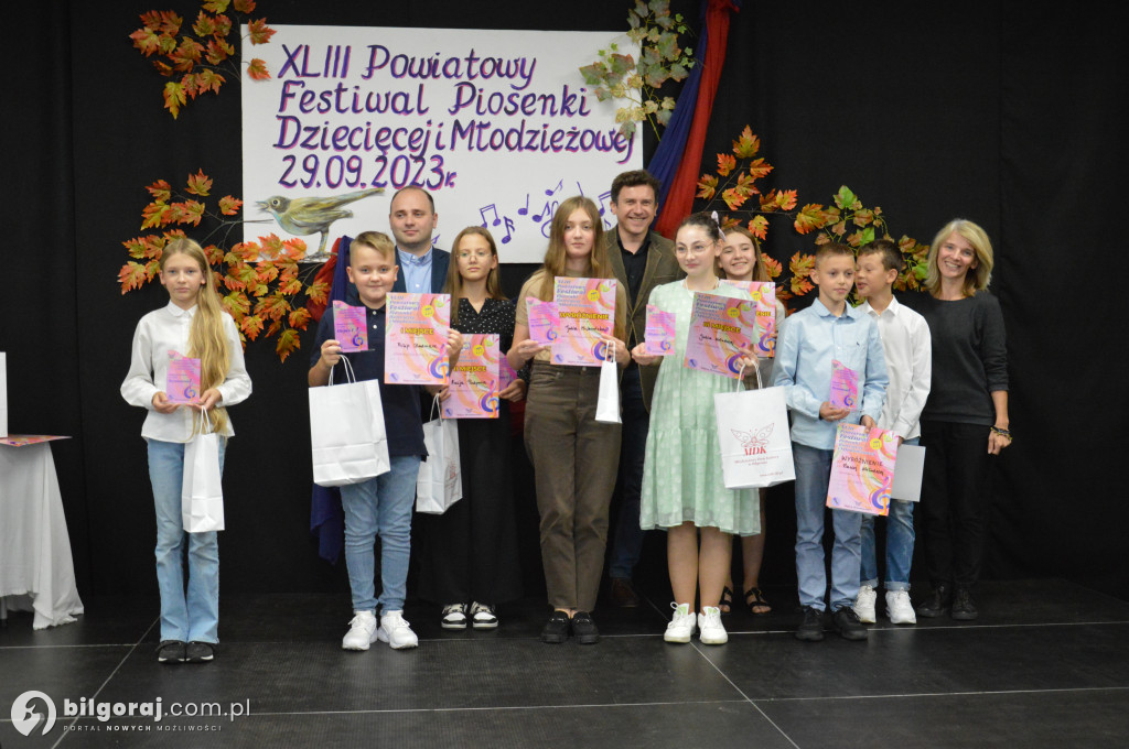 XLIII Festiwal Piosenki Dziecięcej i Młodzieżowej