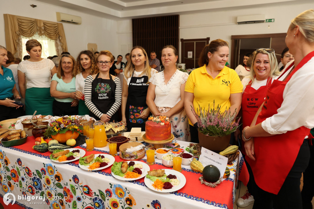 Te panie gotują najlepiej. Znamy wyniki rywalizacji kulinarnej powiatu biłgorajskiego