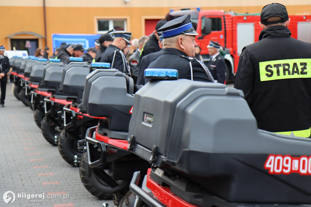 12 quadów dla naszych jednostek OSP
