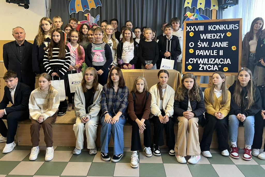 Biłgoraj. Znamy wyniki XXVIII Konkursu Wiedzy i św. Janie Pawle II