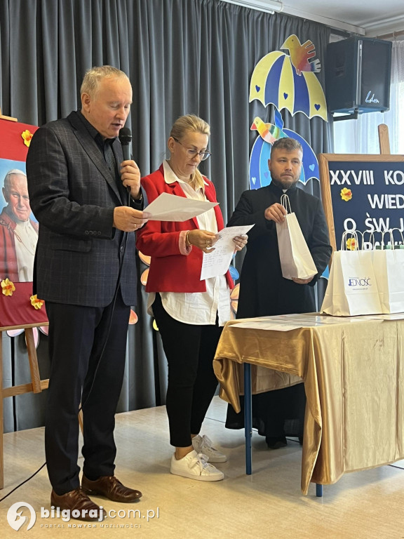 Biłgoraj. Znamy wyniki XXVIII Konkursu Wiedzy i św. Janie Pawle II