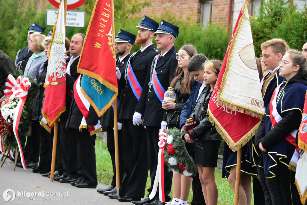 Ku czci pomordowanych. Uroczystości w gminie Obsza