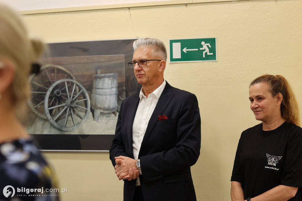 Wernisaż wystawy młodych malarzy