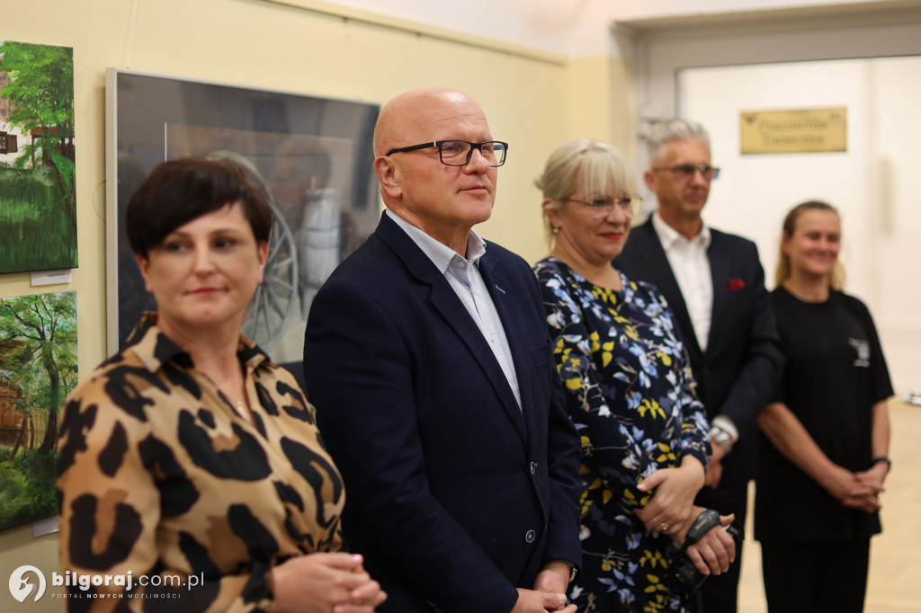 Wernisaż wystawy młodych malarzy