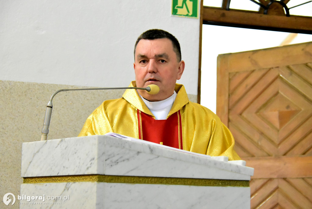 Biłgoraj. Święto Patrona w Katolickim Liceum