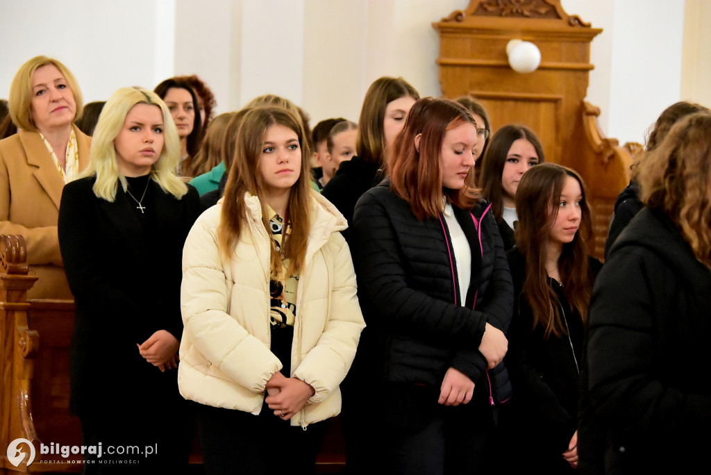 Biłgoraj. Święto Patrona w Katolickim Liceum