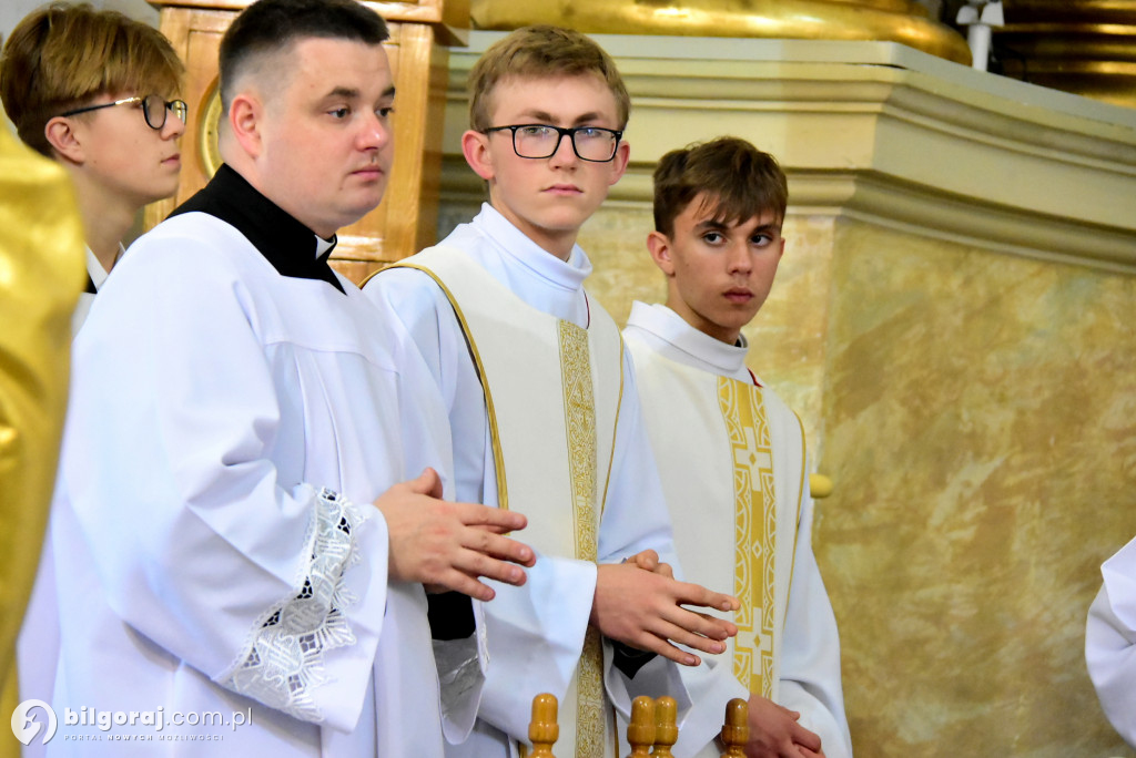 Biłgoraj. Święto Patrona w Katolickim Liceum