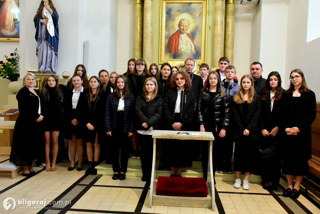 Biłgoraj. Święto Patrona w Katolickim Liceum