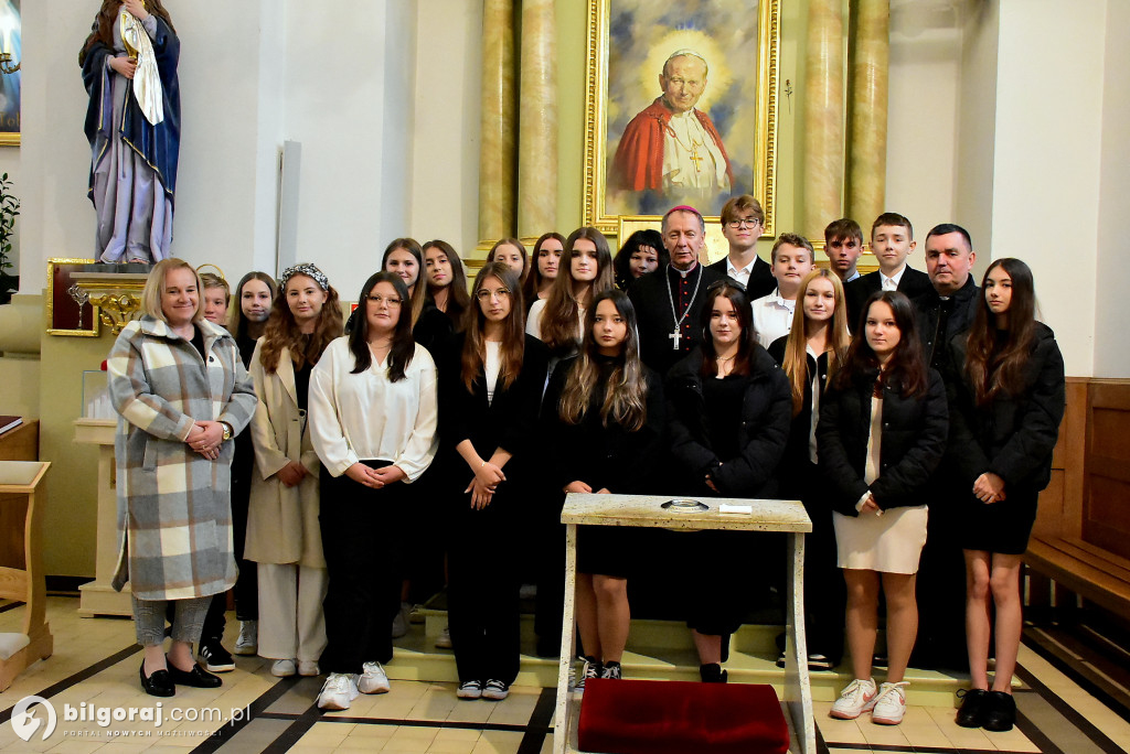 Biłgoraj. Święto Patrona w Katolickim Liceum