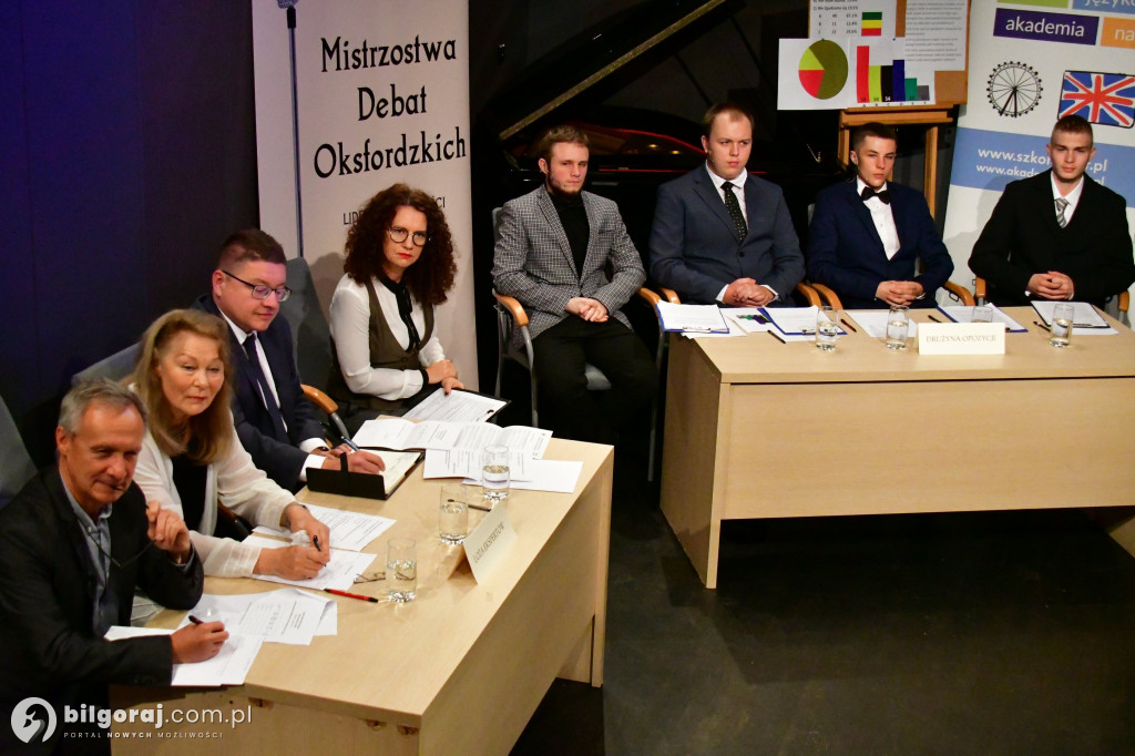 Sztuczna Inteligencja tematem pierwszej debaty oksfordzkiej biłgorajskiej młodzież
