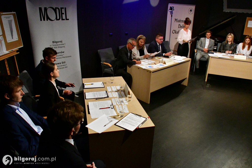 Znamy parę finałową biłgorajskich debat oksfordzkich. Zmierzą się...