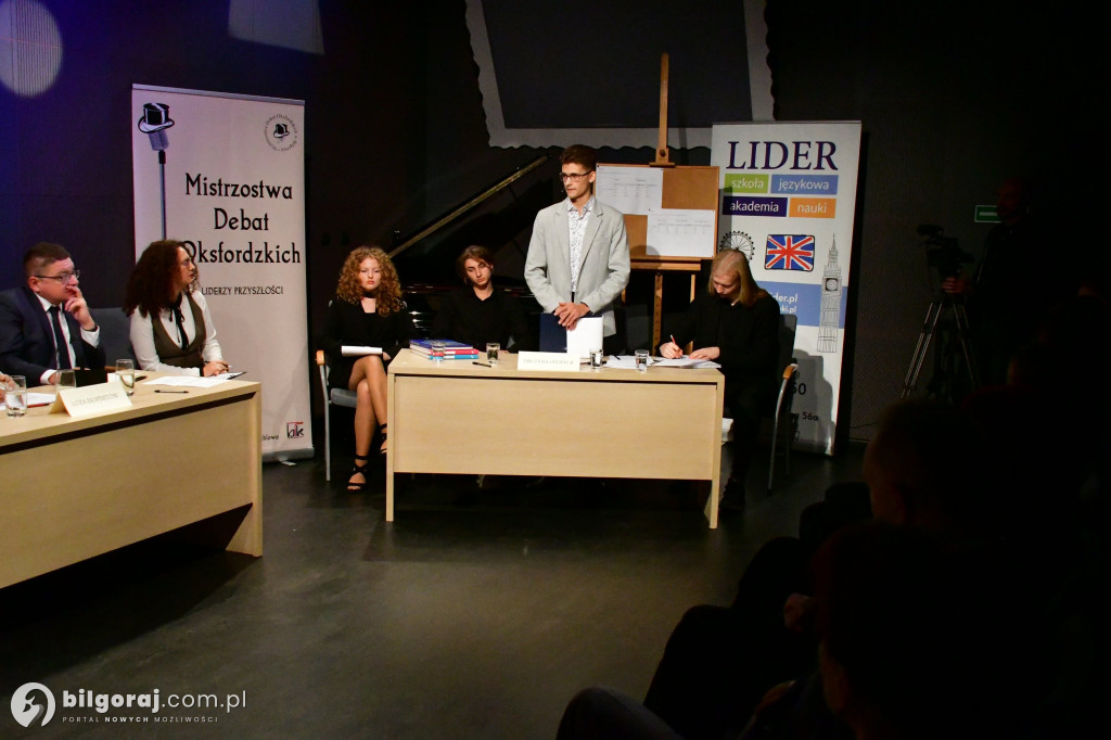Znamy parę finałową biłgorajskich debat oksfordzkich. Zmierzą się...