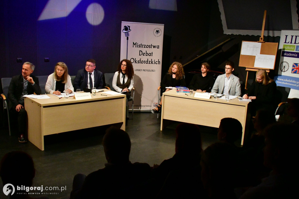Znamy parę finałową biłgorajskich debat oksfordzkich. Zmierzą się...
