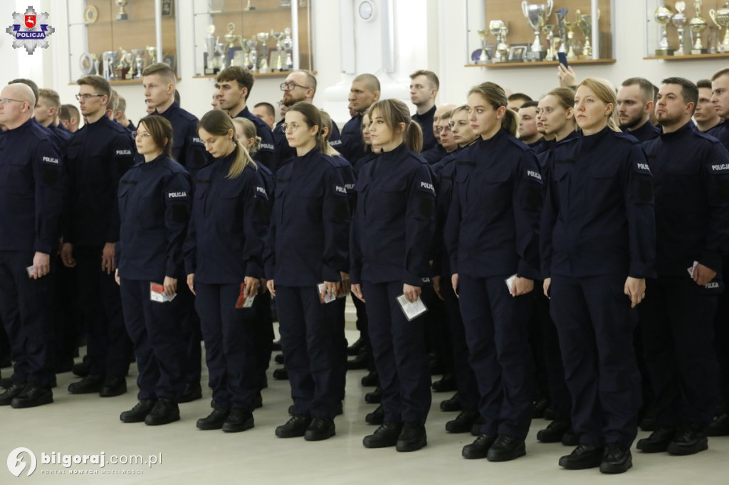 Biłgoraj ma nowych funkcjonariuszy Policji