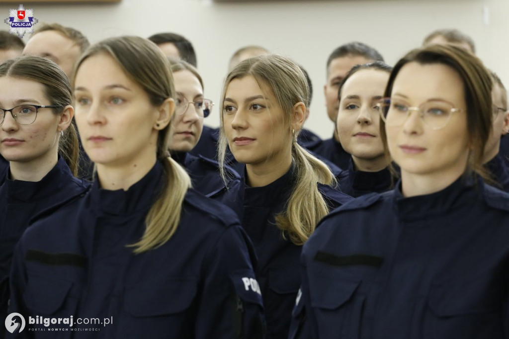 Biłgoraj ma nowych funkcjonariuszy Policji