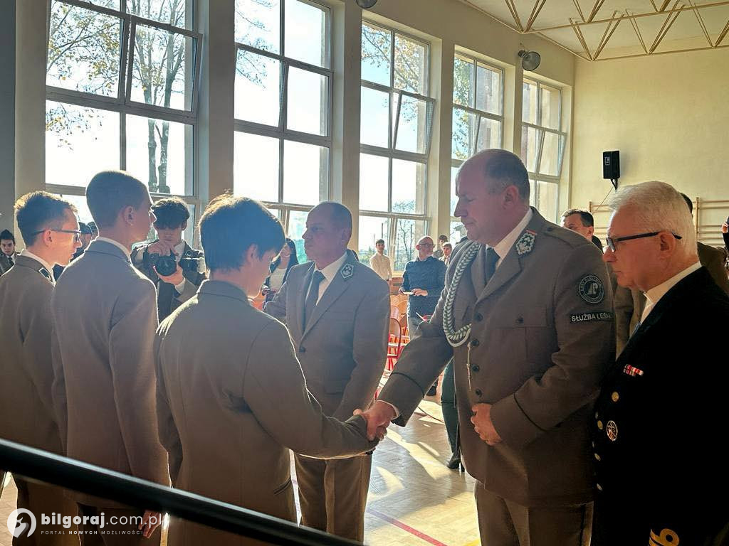 Technikum Leśne w Biłgoraju: ślubowanie klas pierwszych