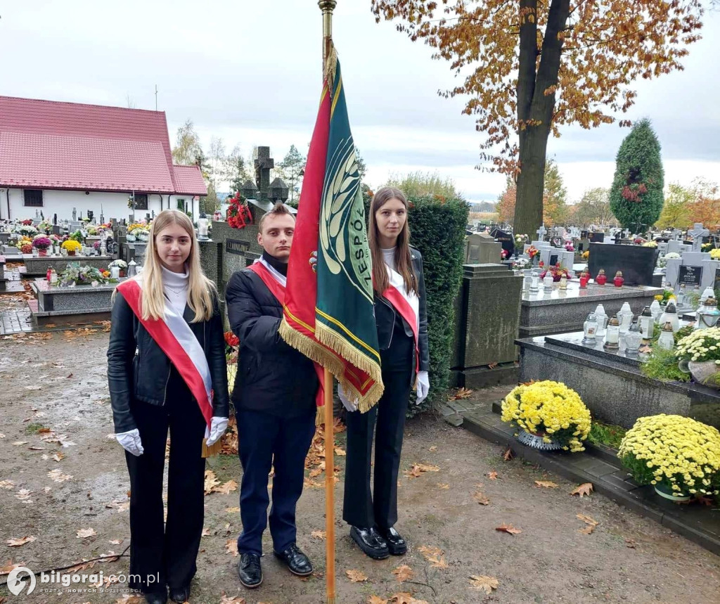 Delegacja z ZSCKR w Wierzchosławicach