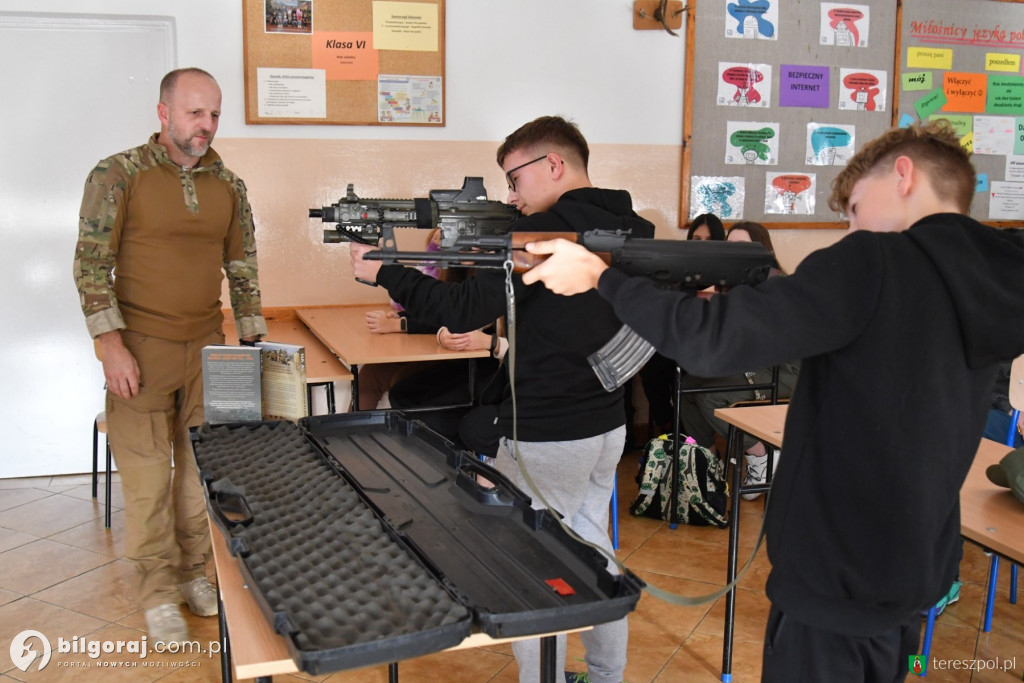 Żołnierz GROM-u w Tereszpolu. Komandos brał udział w spcejalnej akcji