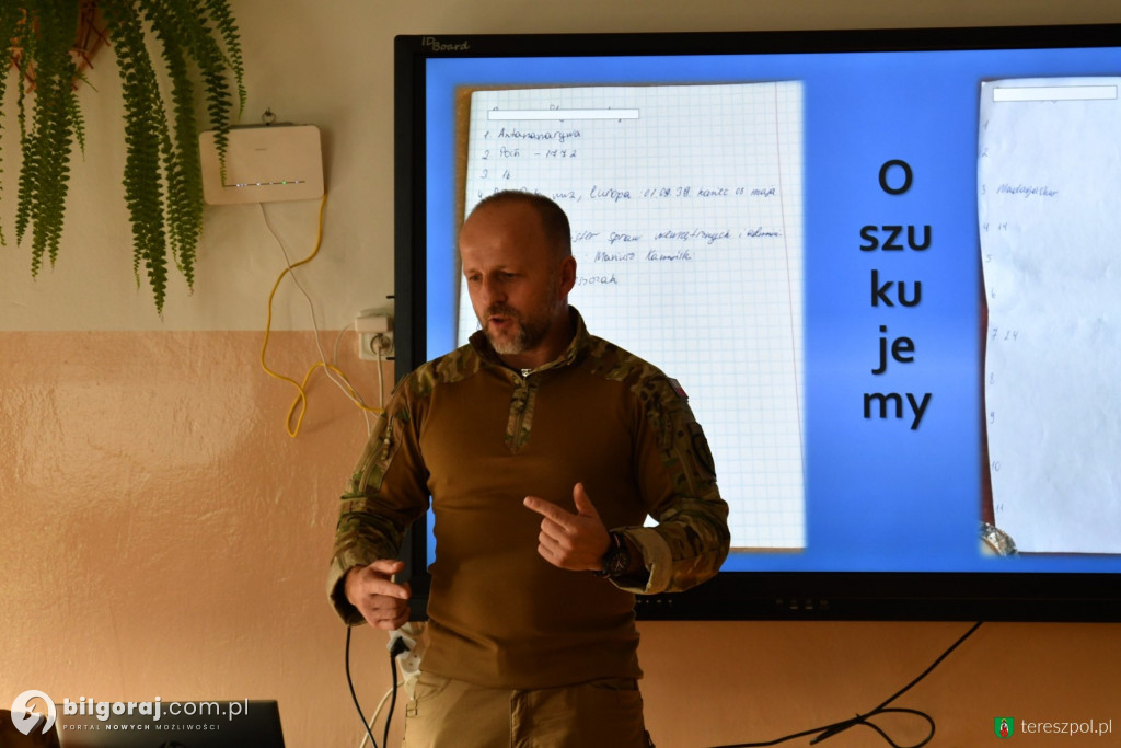 Żołnierz GROM-u w Tereszpolu. Komandos brał udział w spcejalnej akcji
