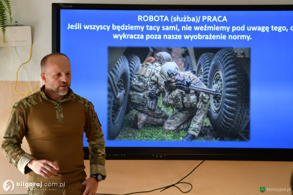 Żołnierz GROM-u w Tereszpolu. Komandos brał udział w spcejalnej akcji