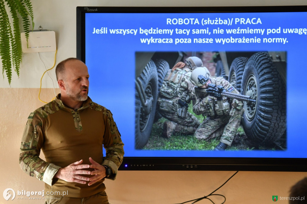 Żołnierz GROM-u w Tereszpolu. Komandos brał udział w spcejalnej akcji