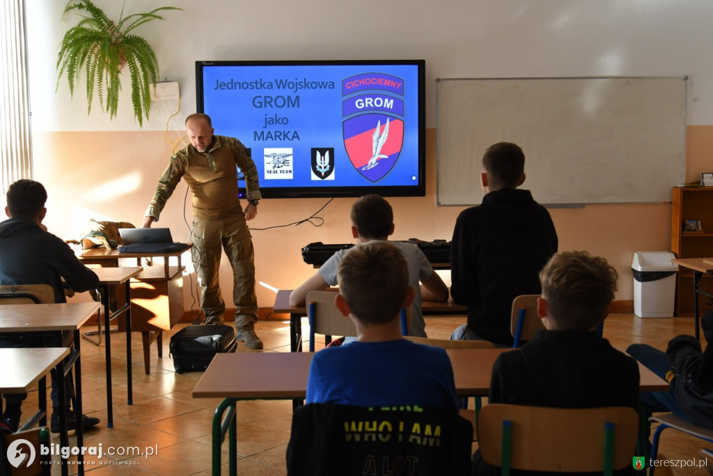 Żołnierz GROM-u w Tereszpolu. Komandos brał udział w spcejalnej akcji