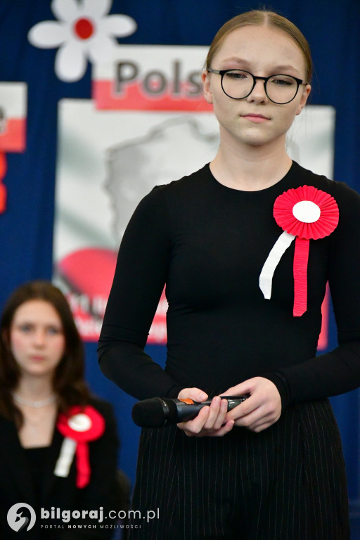Niepodległościowo w biłgorajskiej Budowlance
