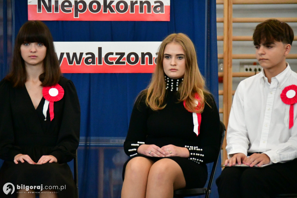 Niepodległościowo w biłgorajskiej Budowlance